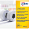Etykiety cenowe Avery Zweckform 12x26 mm białe do metkownicy jednorzędowej, 15000 sztuk