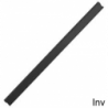 Listwy plastikowe do oprawy dokumentów Argo 9mm czarne 50 sztuk