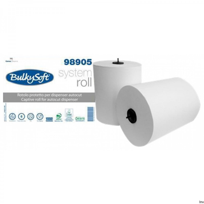 Ręcznik systemowy w roli 200m 2w Bulky Soft 98905 100% celulozy