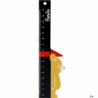 Linijka drewniana Fiorello 15 cm miś-miarka z jednostkami mm