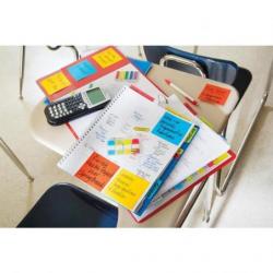 Karteczki samoprzylepne Post-it Super Sticky Z-Notes, PLAYFUL, 76x76mm, 6x90 kart.