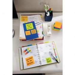 Karteczki samoprzylepne Post-it Super Sticky, CARNIVAL, 76x127mm, 6x90 kart.