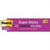 Karteczki samoprzylepne Post-it Super Sticky, CARNIVAL, 76x127mm, 6x90 kart.