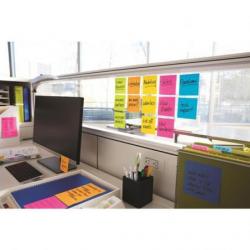 Karteczki samoprzylepne Post-it Super Sticky Z-Notes, CARNIVAL, 76x76mm, 6x90 kart.