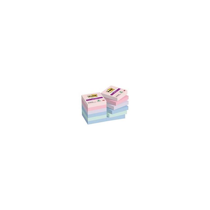 Karteczki samoprzylepne Post-it, SOULFUL, 47,6x47,6mm, 12x90 kart. - 1
