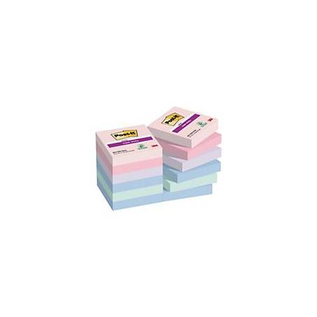 Karteczki samoprzylepne Post-it, SOULFUL, 47,6x47,6mm, 12x90 kart. - 1