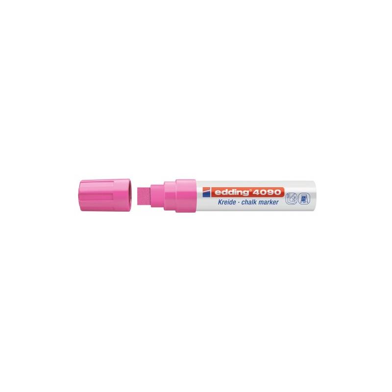 Marker kredowy ścięta końcówka 4 -15 mm różowy fluor. Edding 4090/069/RF
