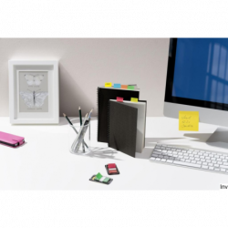 Zestaw zakładek indeksujących Post-It 3M, 6 bloczków, mix kolorów, 11,9x43,2mm i 25,4x43,2mm