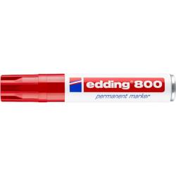 PAKIET Marker permanentny e-800 EDDING, 4-12 mm, czerwony