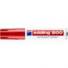 PAKIET Marker permanentny e-800 EDDING, 4-12 mm, czerwony