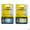 Zakładki index PET Z-TYPE 43x25 mm 50 arkuszy D.Rect