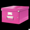 Pudło Leitz Click & Store uniwersalne średnie A5 różowe 60440023