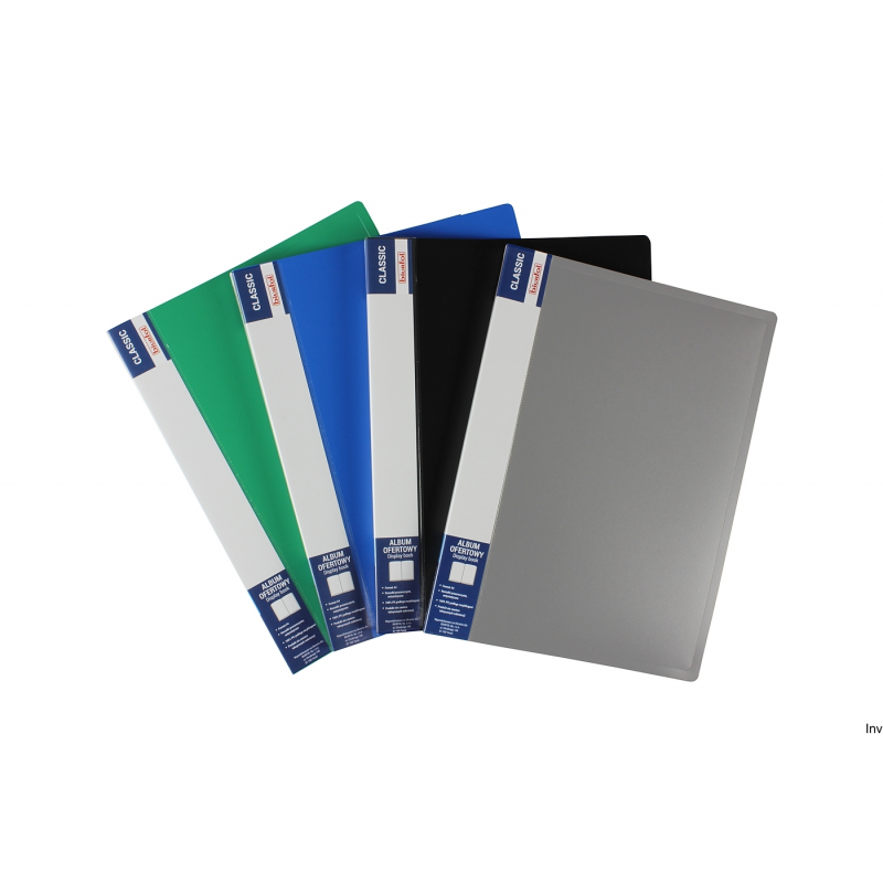 Album ofertowy Biurfol CLASSIC 40 kieszeni A4 zielony