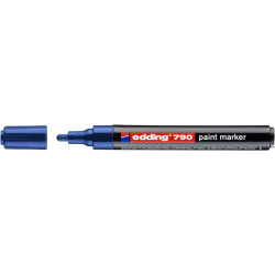 Marker lakierowy Edding 790 niebieski okrągła końcówka 2-3 mm