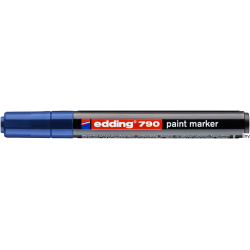 Marker lakierowy Edding 790 niebieski okrągła końcówka 2-3 mm