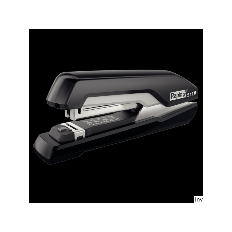 Zszywacz Rapid Supreme S17 czarny do 30 kartek z technologią Super Flat Clinch