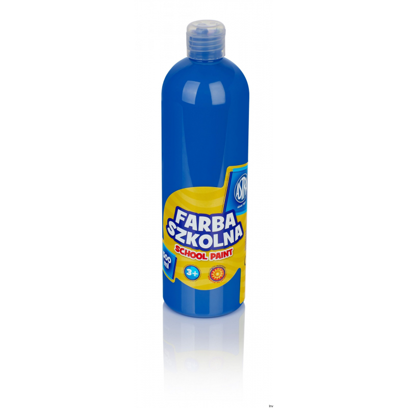 Farba szkolna Astra 500 ml - ciemny niebieski