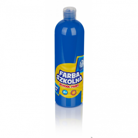 Farba szkolna Astra 500 ml - ciemny niebieski