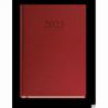 Kalendarz tygodniowy B5 bordowy 2023 Michalczyk i Prokop, 144 strony, oprawa skóropodobna, papier offset 70 g/m2