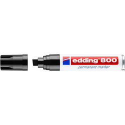 Marker permanentny Edding E-800 czarny końcówka ścięta