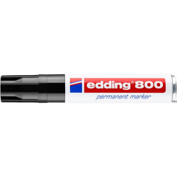 Marker permanentny Edding E-800 czarny końcówka ścięta