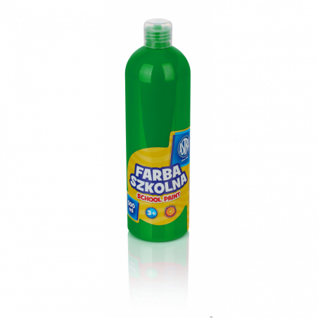 Farba szkolna Astra 500 ml zielona jasna