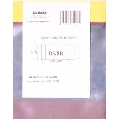 Okładka książkowa B5/8R regulowana wysokość wewnętrzna 222mm (25) D&D