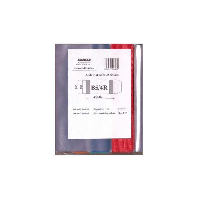 Okładka książkowa B5/4R regulowana wysokość wewnętrzna 250 mm (25) D&D