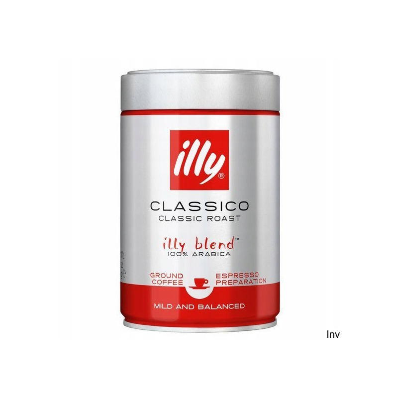 Kawa mielona illy Classico 250g w puszce 100% Arabica