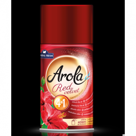 Wkład do odświeżacza AROLA 250ml czerwony aksamit General Fresh