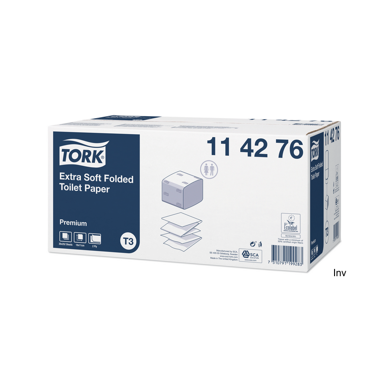 Papier toaletowy Tork Premium ZZ 114276 biały T3 8712, 1 sztuka