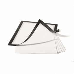 Durable Duraframe NOTE A4 samoprzylepna ramka czarna do pisania z uchwytem na długopis