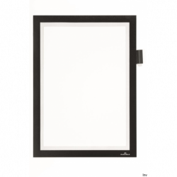Durable Duraframe NOTE A4 samoprzylepna ramka czarna do pisania z uchwytem na długopis