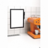Durable Duraframe NOTE A4 samoprzylepna ramka czarna do pisania z uchwytem na długopis