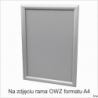 Ramka plakatowa 2x3 OWZ 25mm aluminiowa ostre narożniki A3 2 sztuki