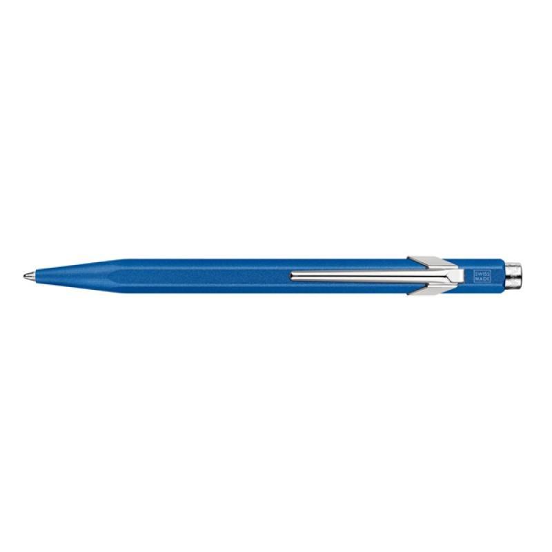 Długopis CARAN D'ACHE 849 Colormat-X, M, niebieski