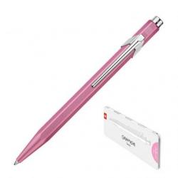 Długopis CARAN D'ACHE 849 Colormat-X, M, w pudełku, różowy