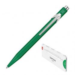 Długopis CARAN D'ACHE 849 Colormat-X, M, w pudełku, zielony