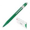 Długopis CARAN D'ACHE 849 Colormat-X, M, w pudełku, zielony