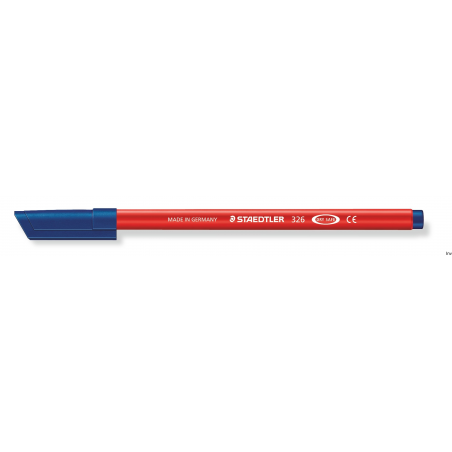 Flamaster Staedtler 326-2 M czerwony, zmywalny, atrament na bazie wody, grubość linii 1 mm