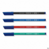 Flamaster Staedtler 326-2 M czerwony, zmywalny, atrament na bazie wody, grubość linii 1 mm