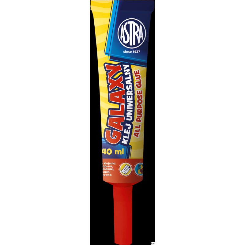 Klej uniwersalny Astra Galaxy 40 ml do papieru, drewna, tkanin i ceramiki