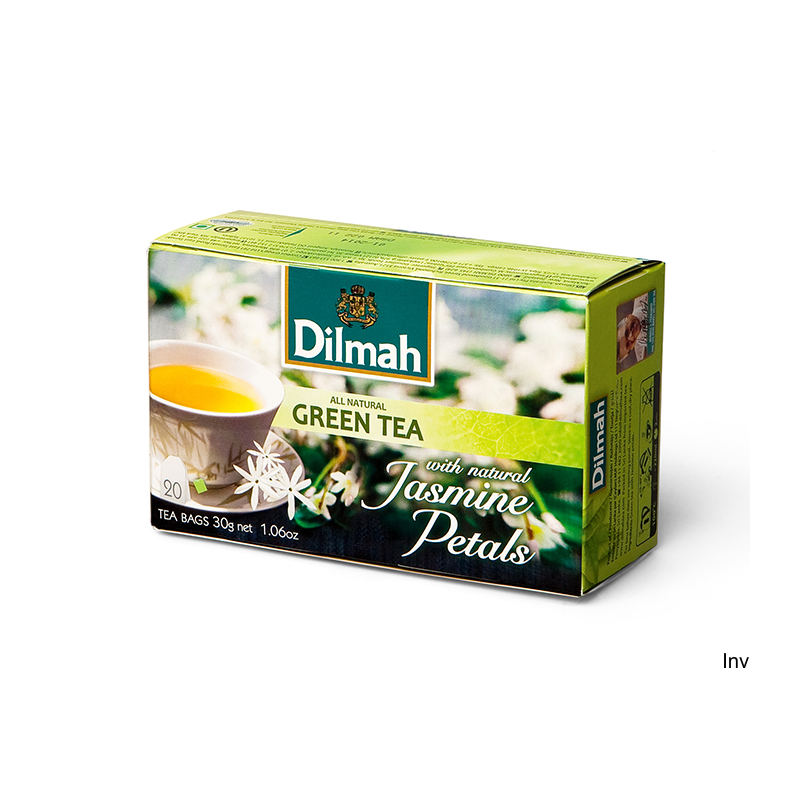 Dilmah Herbata Zielona Jaśmin 20 torebek po 1,5 g