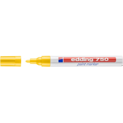 Edding Marker olejowy 750 żółty 2-4mm końcówka okrągła