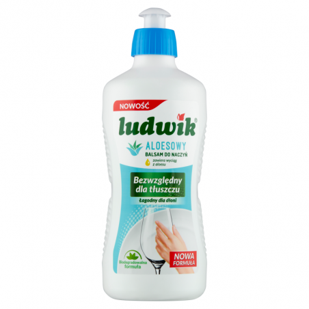 LUDWIK Płyn do mycia naczyń 450g aloesowy 28164 - 1