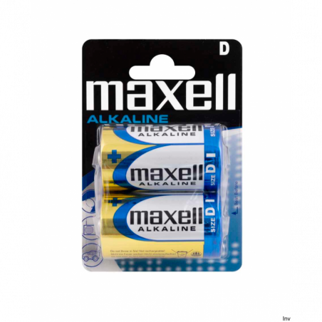 Bateria alkaliczna MAXELL LR20 D (2 sztuki) do urządzeń codziennego użytku