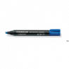 Marker STAEDTLER LUMOCOLOR 350-3 niebieski permanentny ścięty, wodoodporny, 10 sztuk