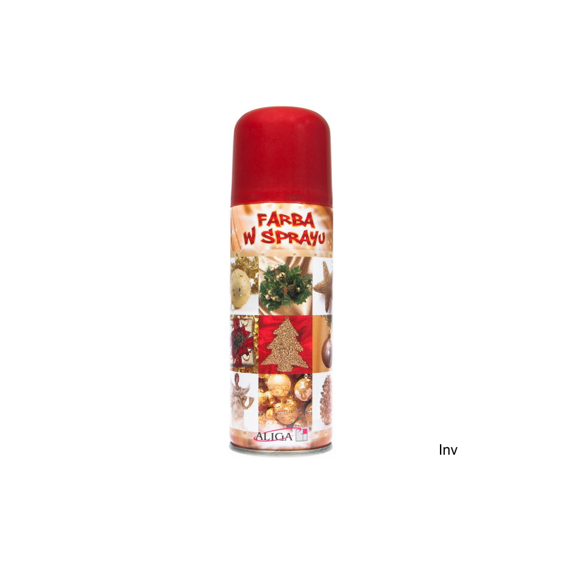 Farba w sprayu FS-100 czerwona 400 ml Aliga