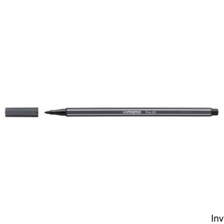 Flamaster Stabilo Pen 68/97 zimny szary 1 mm