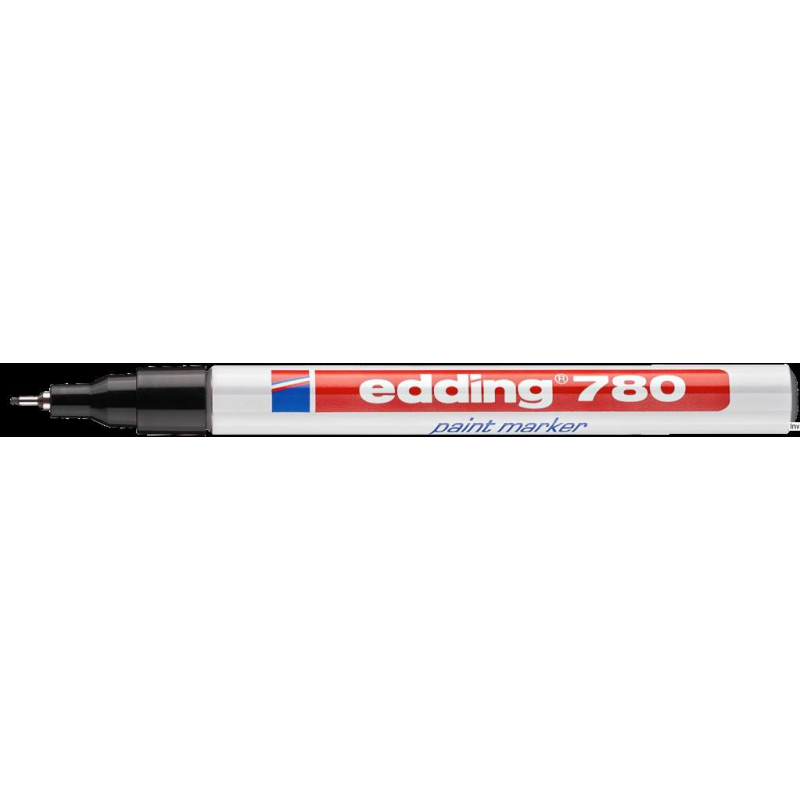 Edding Marker olejowy 780 czarny 0.8mm końcówka okrągła